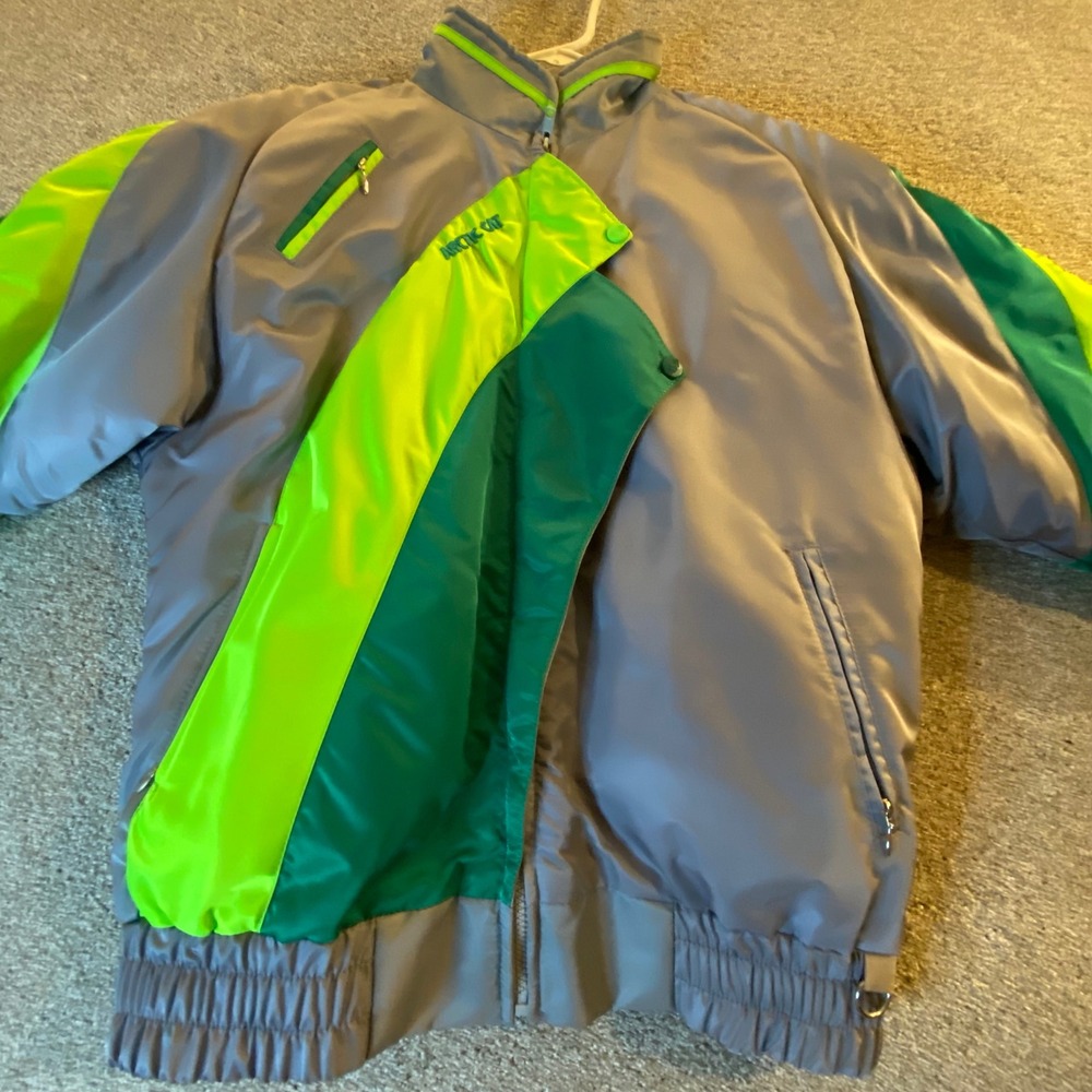 Vintage Arctic Cat Pantera Ladies Snowmobile‎ Jacket with liner LT Thinsulate